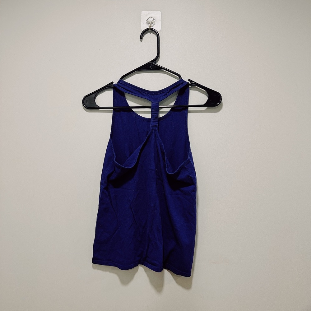 Blue Racerback Tank - Picture 2 of 2